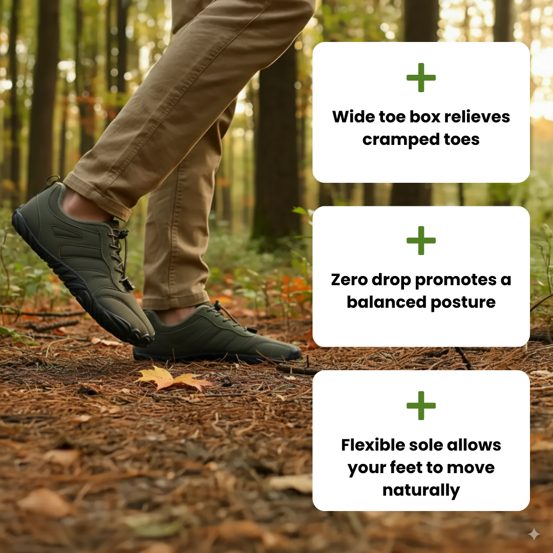 Ortho Balance EVEREST PRO - Healthy & non-slip Winter barefoot shoes (Unisex)