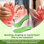 Orthopedic Insoles - Pain relieving and shock absorbing